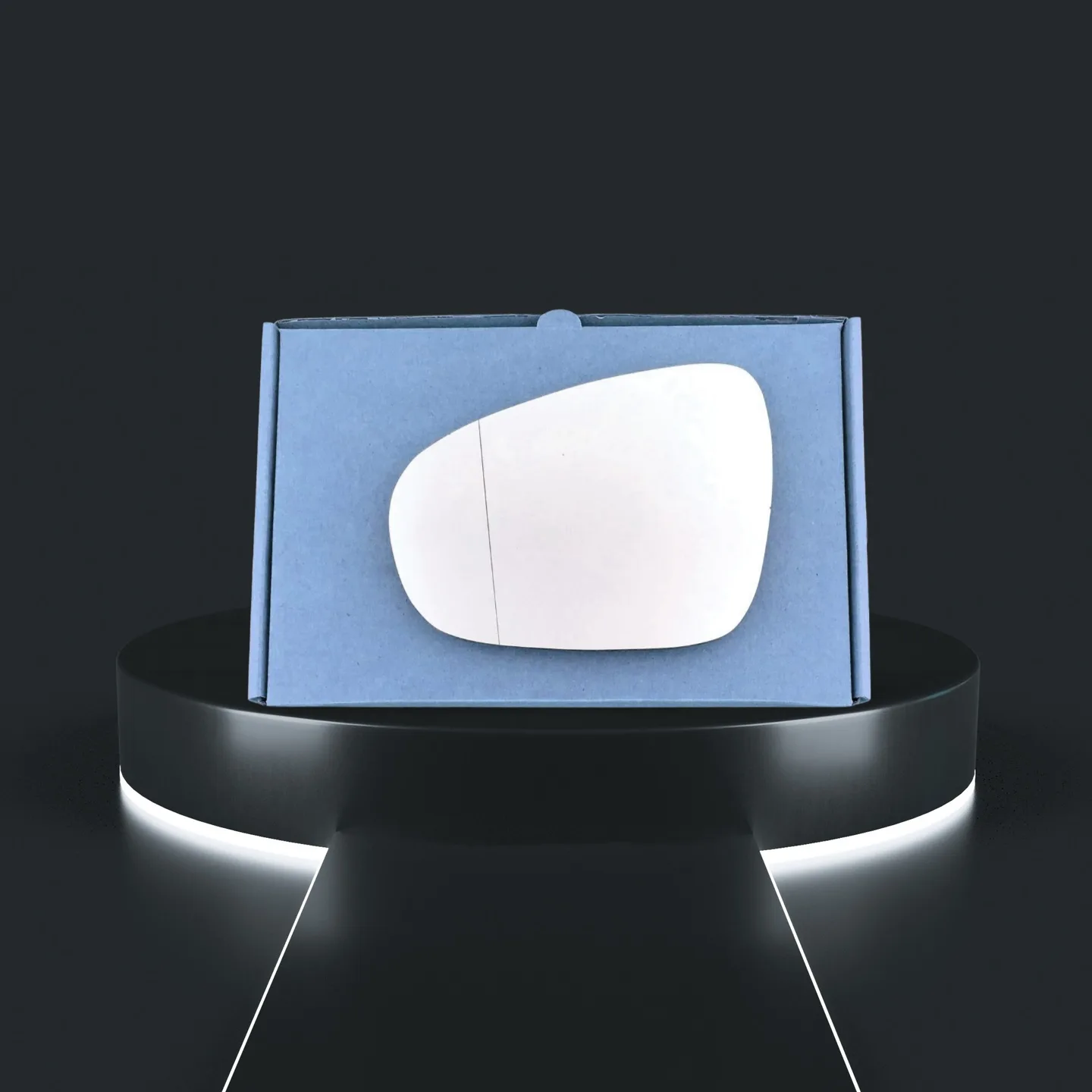 Lexus CT Left Convex Stick-on Mirror Glass (2011–2021)