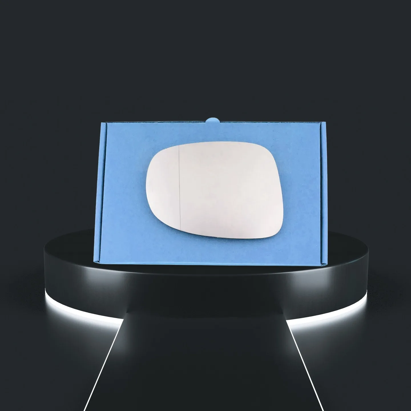Lexus IS220 Left Wide Angle Stick-on Mirror Glass (2005–2012)