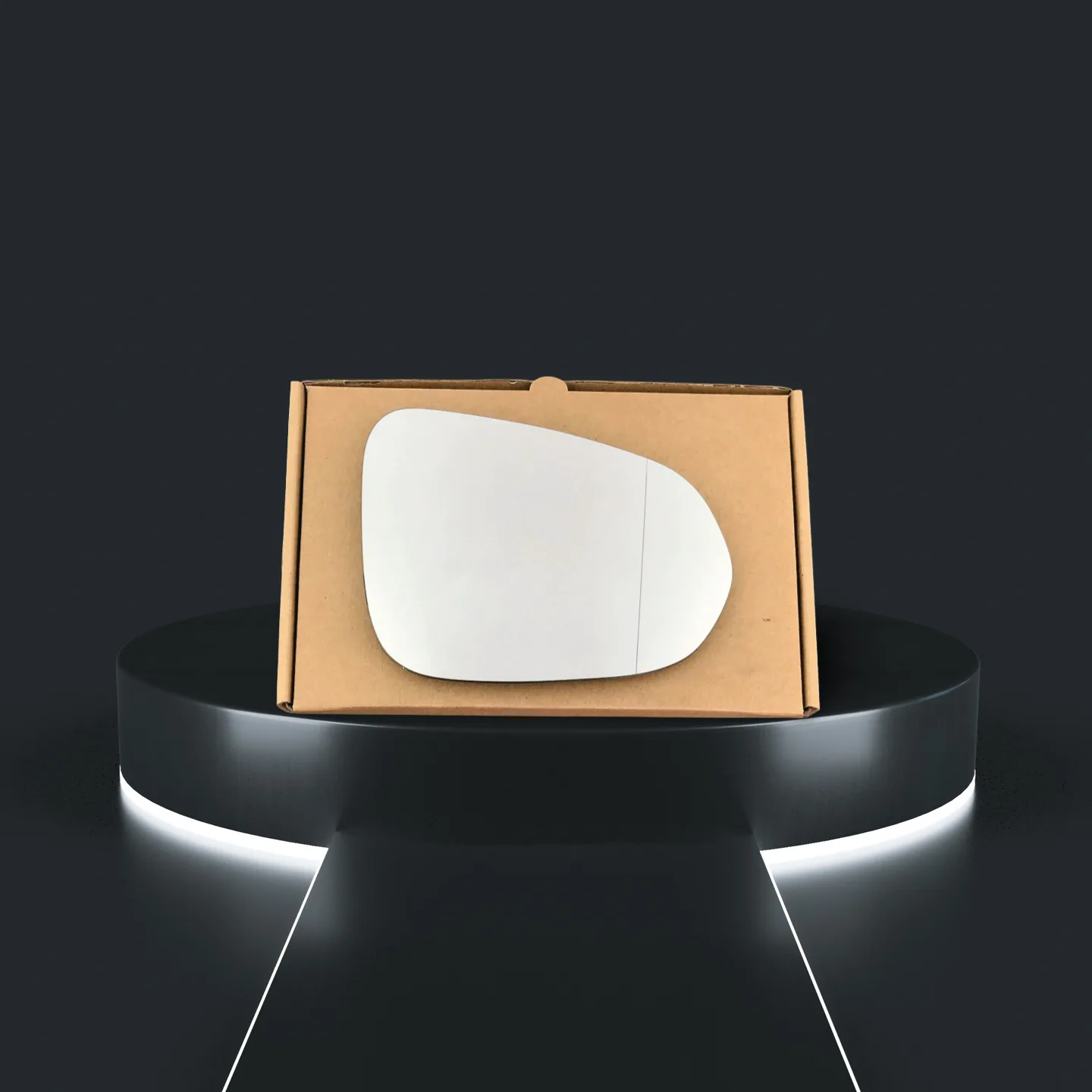 Lexus NX Right Wide Angle Stick-on Mirror Glass (2014–2020)