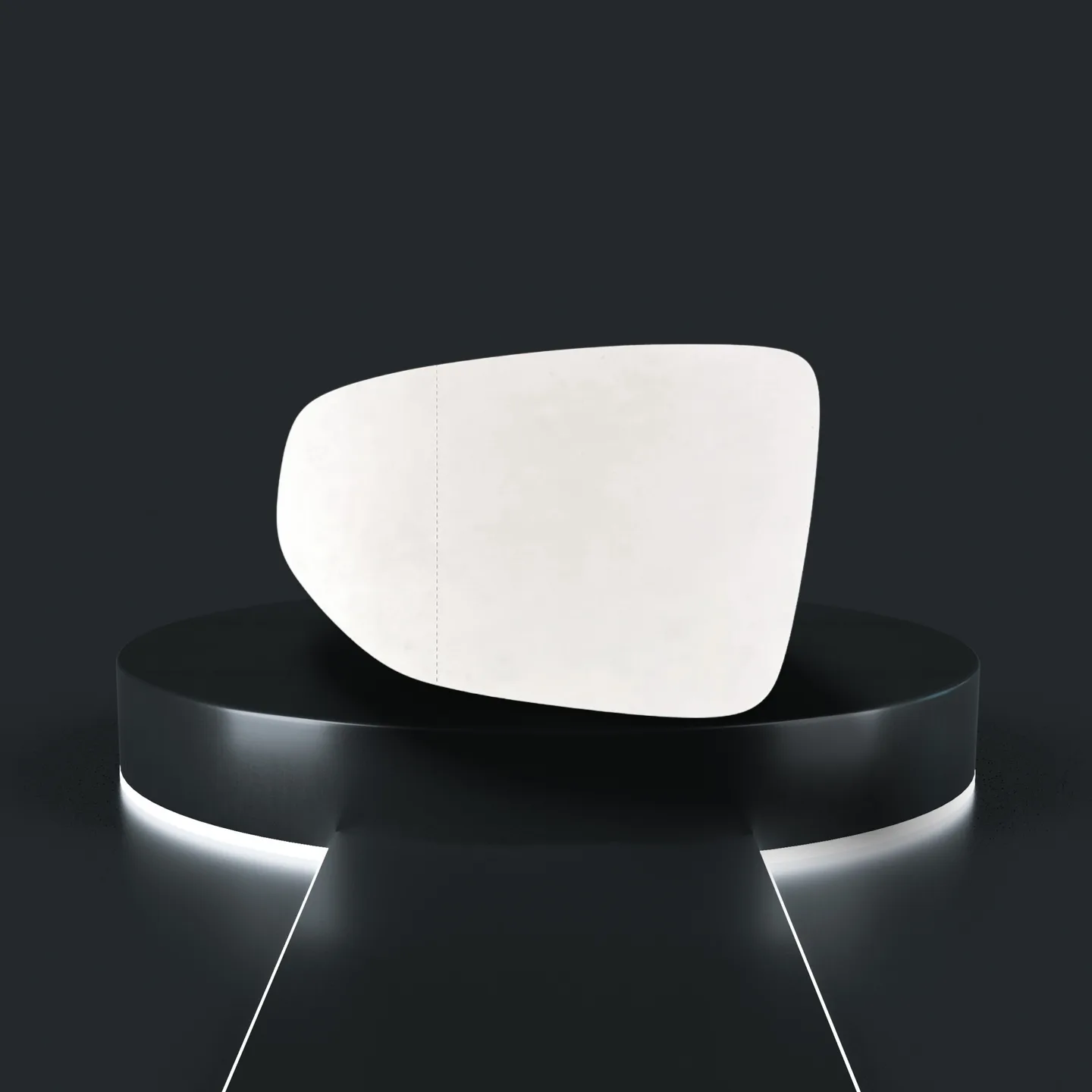 Lexus UX250h Left Wide Angle Stick-on Mirror Glass (2018 onwards)
