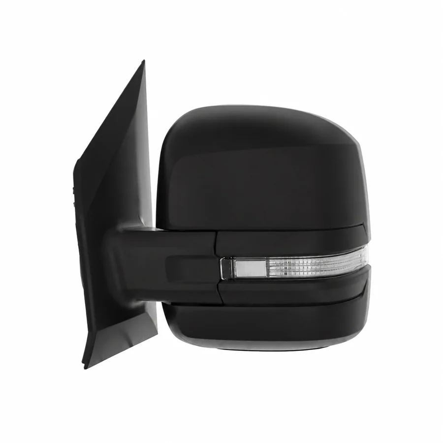 MAN eTGE Left Heated Electric Complete Mirror Unit, Black - Textured (2020–2022)
