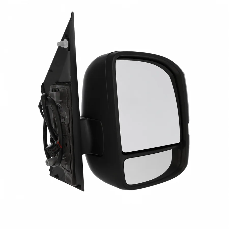 MAN eTGE Right Heated Electric Complete Mirror Unit, Black - Textured (2020–2022) — photograph 2