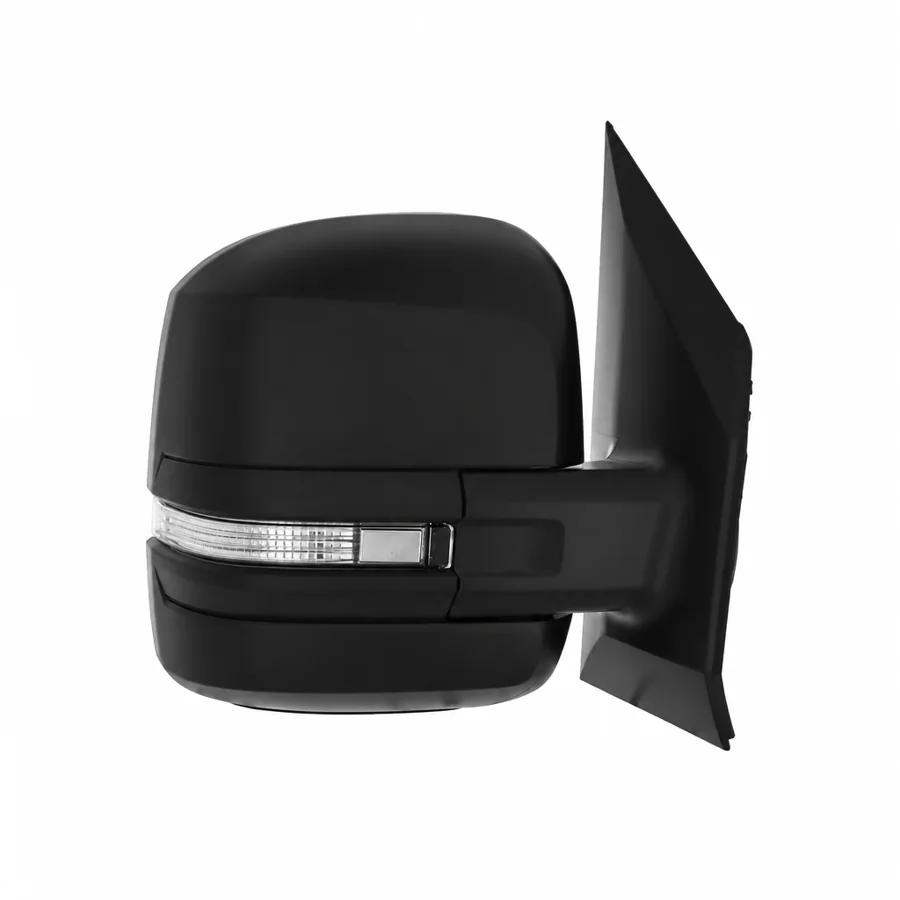 MAN eTGE Right Heated Electric Complete Mirror Unit, Black - Textured (2020–2022)