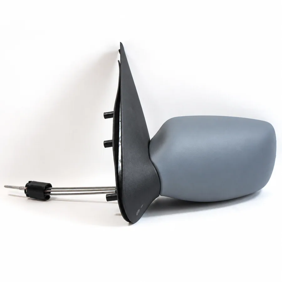 Mazda 121 Left Complete Mirror Unit, Primed (1996–2000)