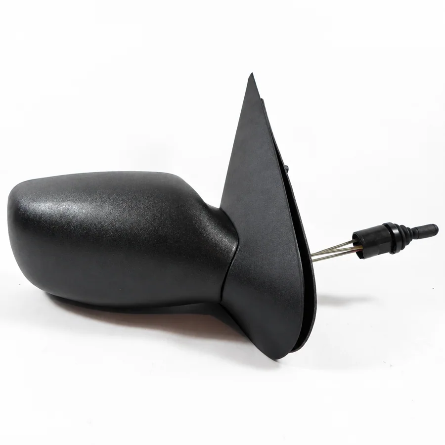Mazda 121 Right Complete Mirror Unit, Black (1996–2000)