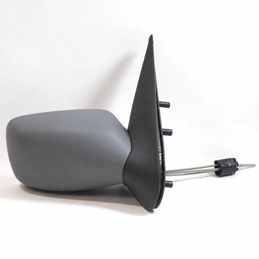 Mazda 121 Right Complete Mirror Unit, Primed (1996–2000)