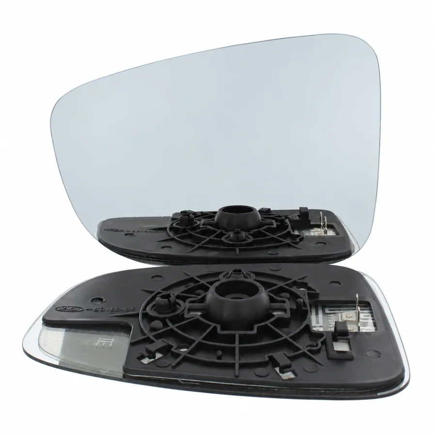 Mazda 2 Left Heated Convex Clip-on Mirror Glass (2015–2020)