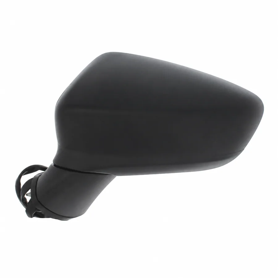 Mazda 6 Left Heated Power Folding Complete Mirror Unit, Paintable - Black (2012–2017) — photograph 2
