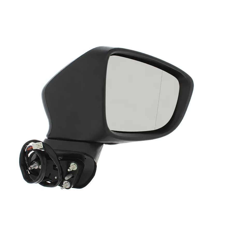 Mazda 6 Right Heated Electric Complete Mirror Unit, Paintable - Black (2012–2017) — photograph 3
