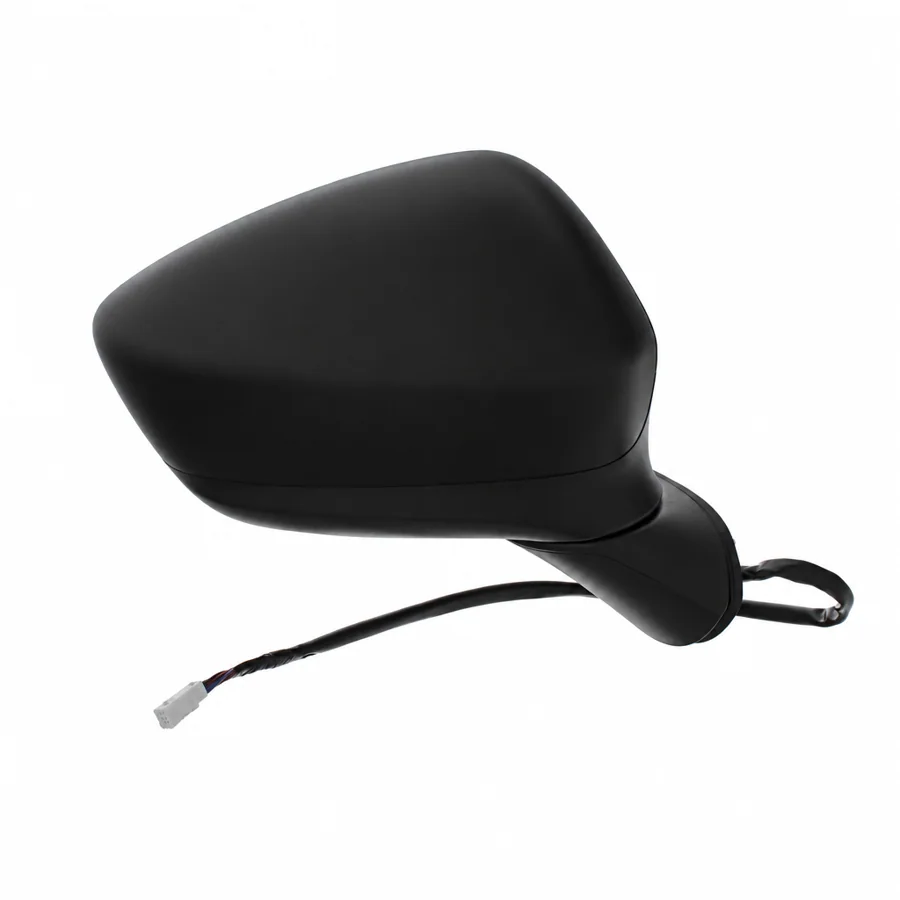 Mazda CX5 Right Heated Power Folding Complete Mirror Unit, Paintable - Black (2012–2015) — photograph 2
