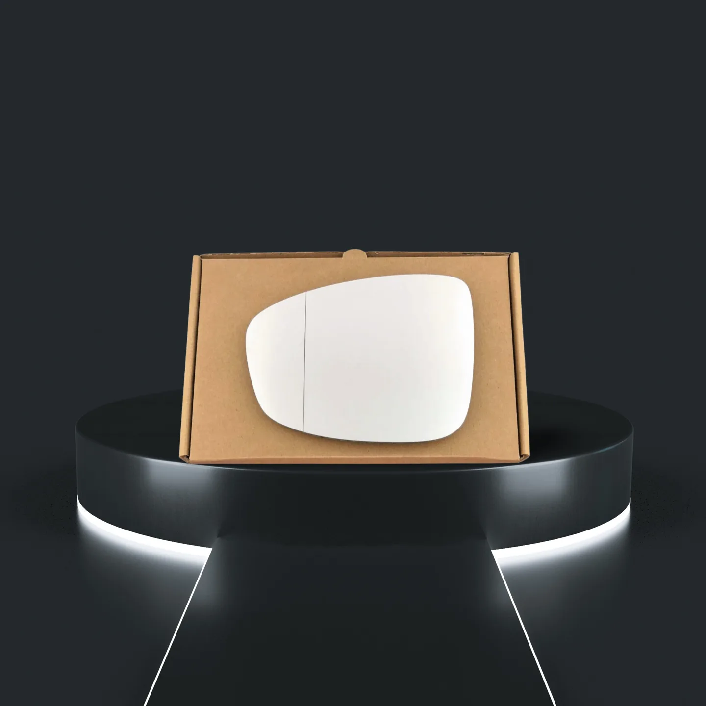 Mazda CX5 Left Convex Stick-on Mirror Glass (2012–2016)