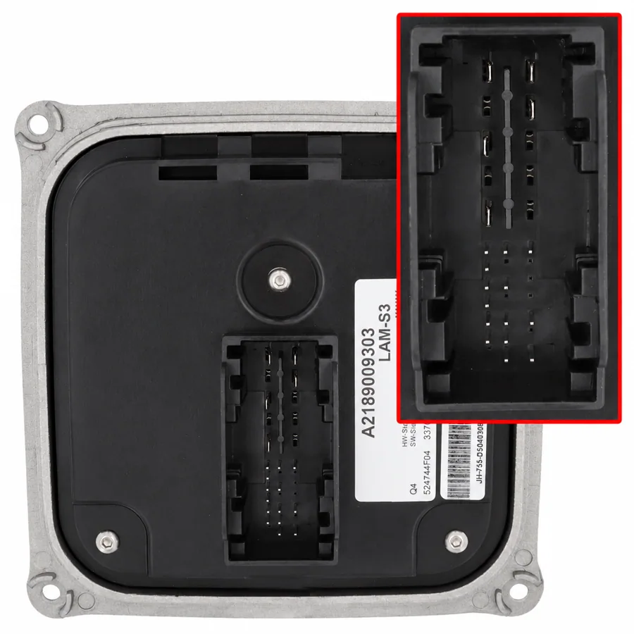 Mercedes Benz A Class Left or Right Daytime Running Light Control Module (2012–2018) — photograph 2