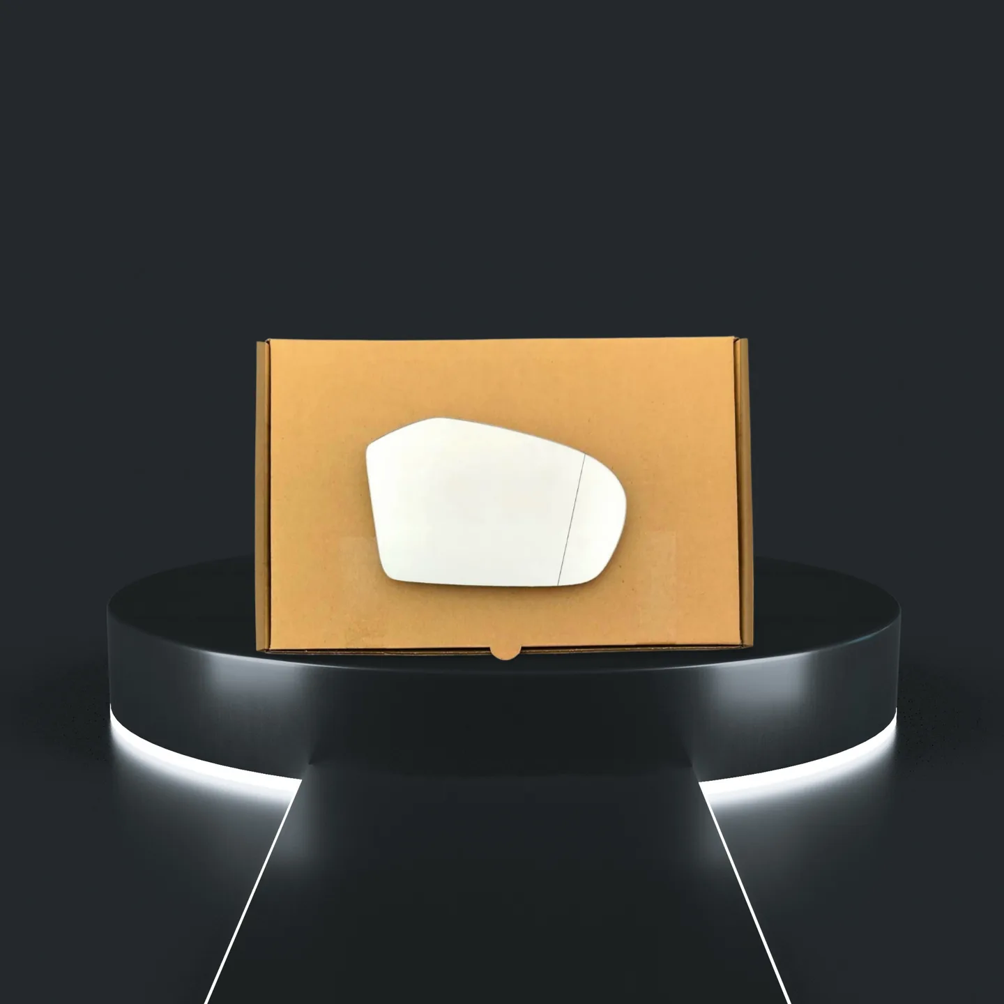Mercedes Benz A Class Right Wide Angle Stick-on Mirror Glass (2005–2007)