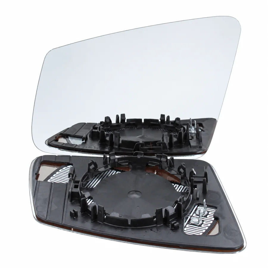 Mercedes Benz CL Class Left Heated Aspherical Clip-on Mirror Glass (2010–2015)