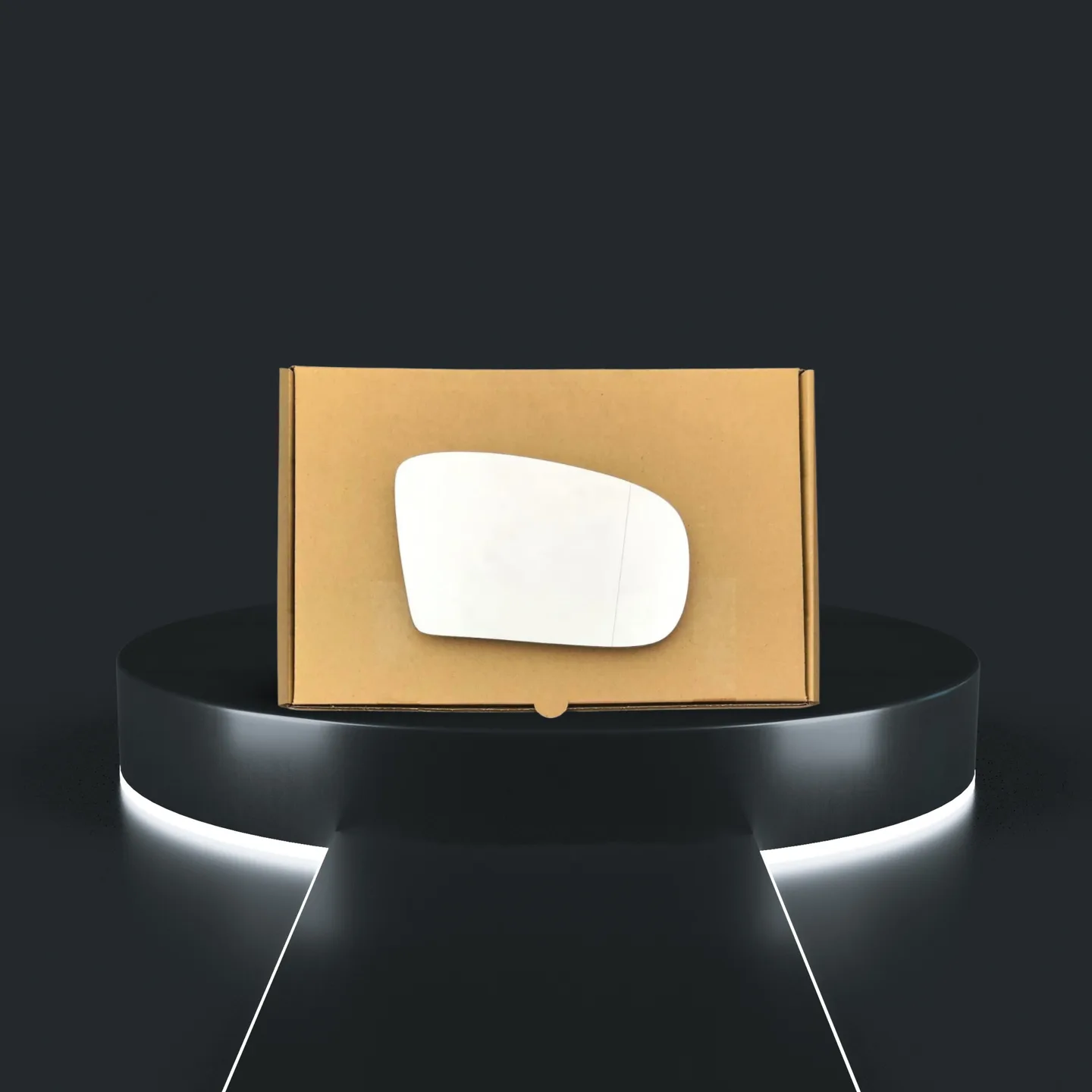 Mercedes Benz CL Class Right Wide Angle Stick-on Mirror Glass (1999–2002)