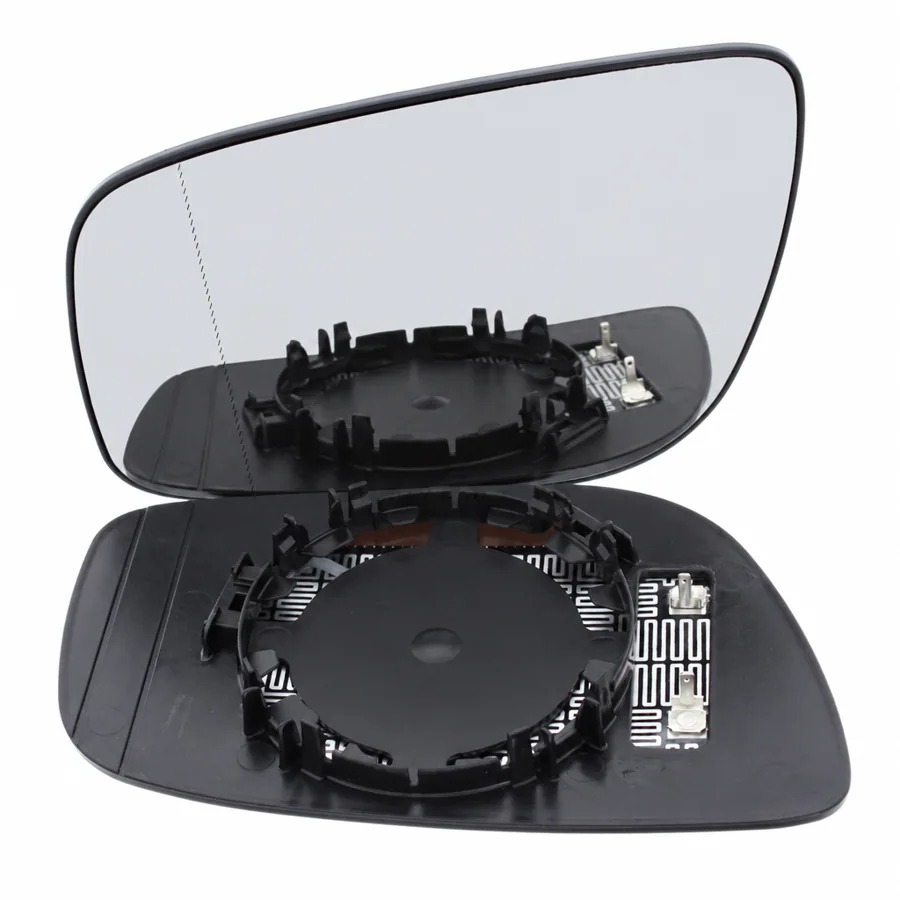 Mercedes Benz E Class Left Heated Aspherical Clip-on Mirror Glass (2006–2010)