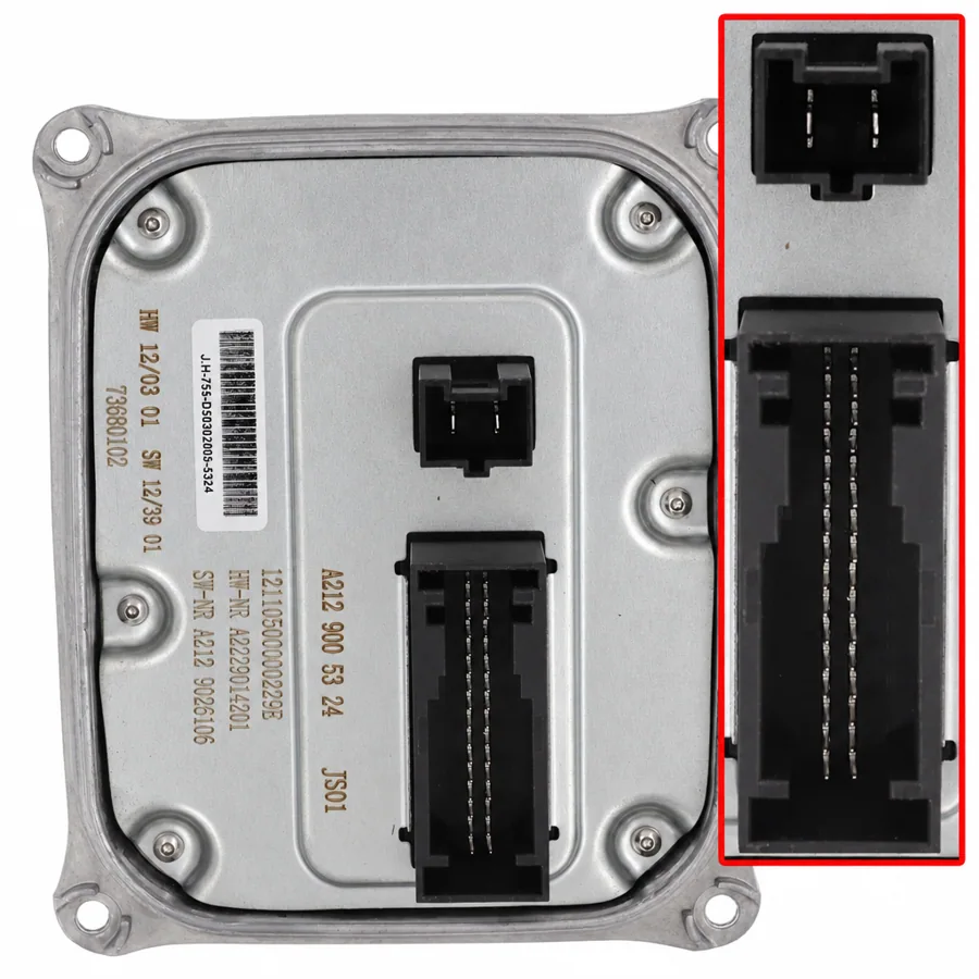 Mercedes Benz E Class Left or Right Daytime Running Light Control Module (2013–2018) — photograph 2