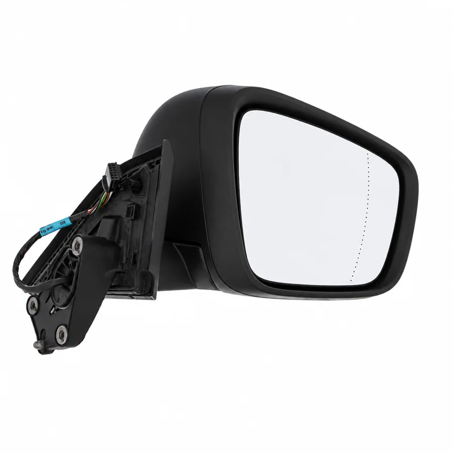 Mercedes Benz eCitan Right Heated Electric Complete Mirror Unit, Black - Textured (2023 onwards) — photograph 2