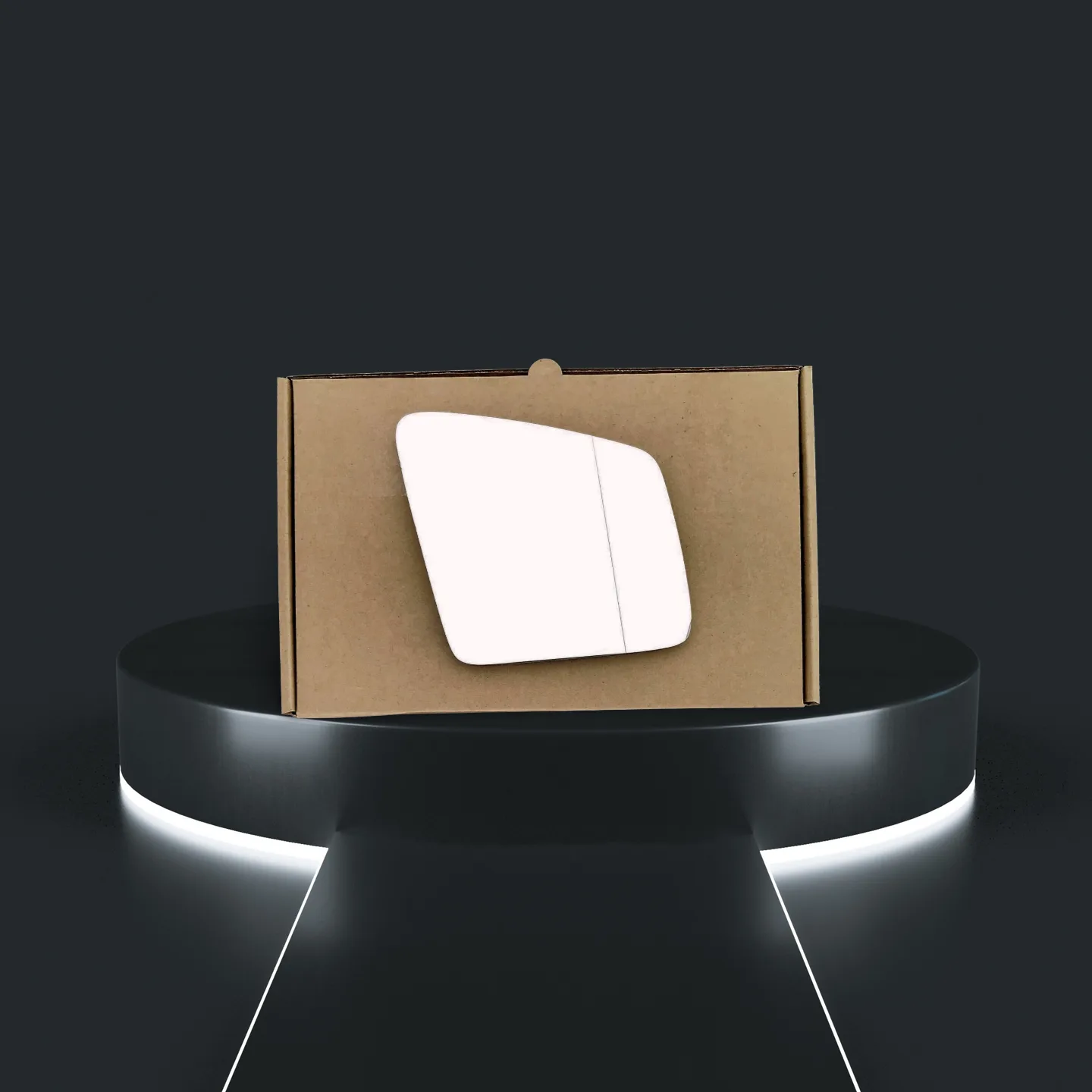 Mercedes Benz GLE Class Right Wide Angle Stick-on Mirror Glass (2015–2020)