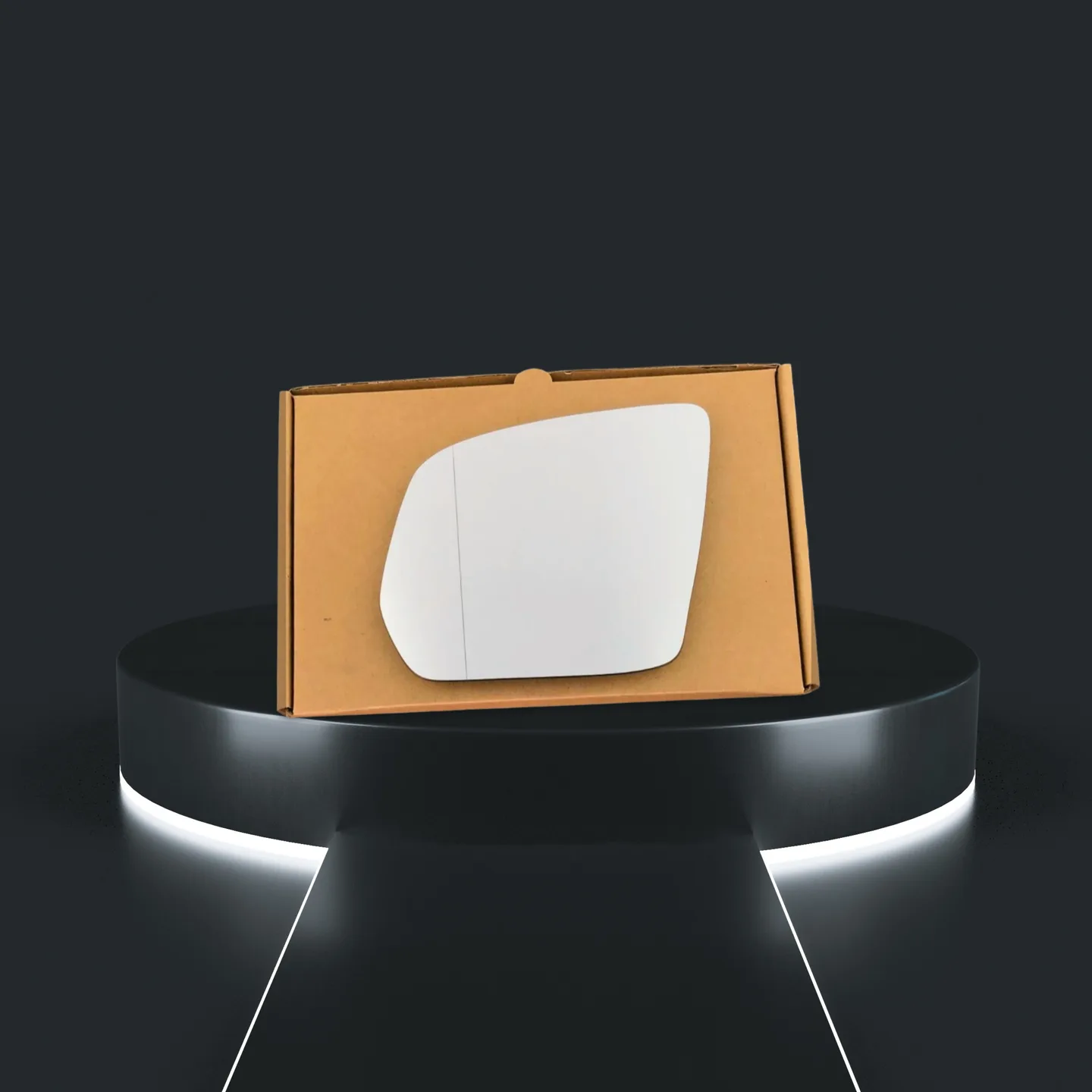 Mercedes Benz GLS Class Left Wide Angle Stick-on Mirror Glass (2020–2024)