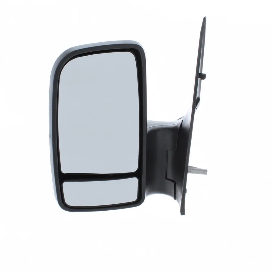 Mercedes Benz Sprinter Left Complete Mirror Unit, Black (2006–2019) — No indicator; Short Arm - Length 75mm — photograph 2