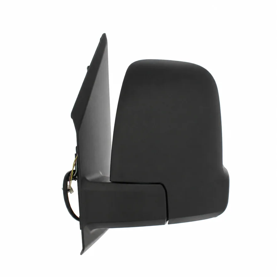 Mercedes Benz Sprinter Left Heated Electric Complete Mirror Unit, Black - Textured (2018 onwards)