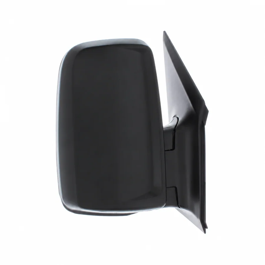 Mercedes Benz Sprinter Right Complete Mirror Unit, Black (2006–2019) — No indicator; Short Arm - Length 75mm