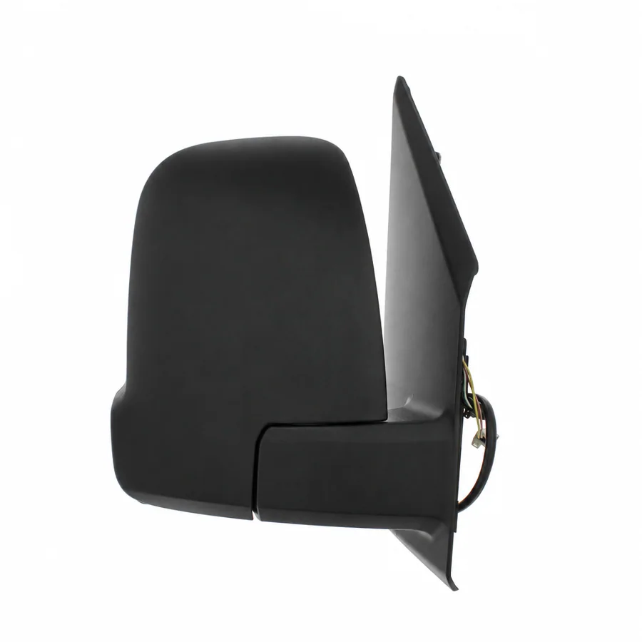 Mercedes Benz Sprinter Right Heated Electric Complete Mirror Unit, Black - Textured (2018 onwards)
