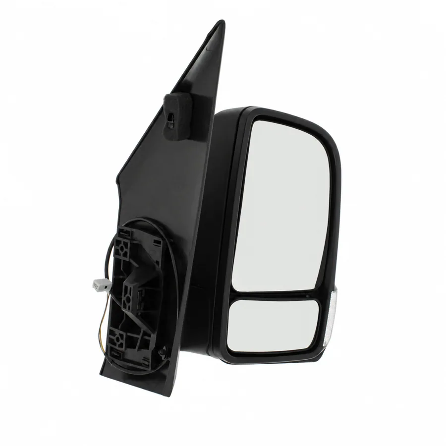 Mercedes Benz Sprinter Right Complete Mirror Unit, Black - Textured (2018 onwards) — Short Arm — photograph 2