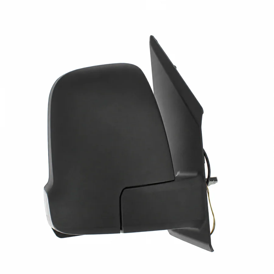 Mercedes Benz Sprinter Right Complete Mirror Unit, Black - Textured (2018 onwards) — Short Arm