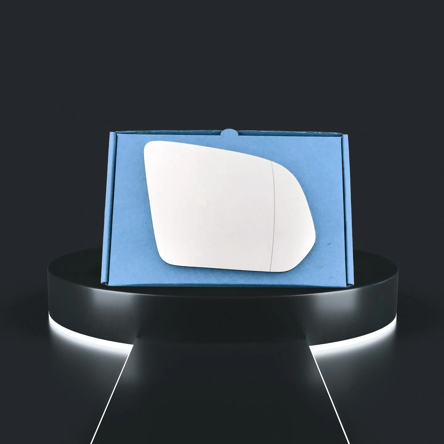 Mercedes Benz V Class Right Wide Angle Stick-on Mirror Glass (2015–2025)
