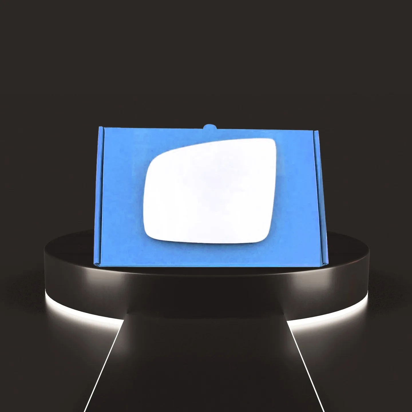 Mercedes Benz Viano Left Convex Stick-on Mirror Glass (2010–2019)