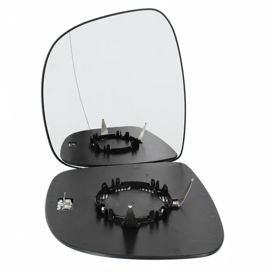 Mercedes Benz Vito Left Heated Aspherical Clip-on Mirror Glass (2003–2010)