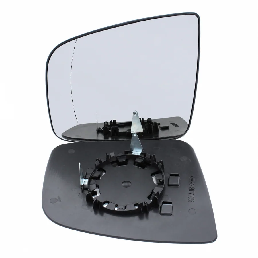 Mercedes Benz Vito Left Aspherical Clip-on Mirror Glass (2009–2016)