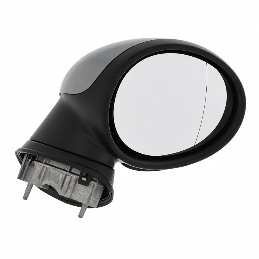 Mini Clubman Right Heated Power Folding Complete Mirror Unit, Primed (2007–2015) — photograph 3