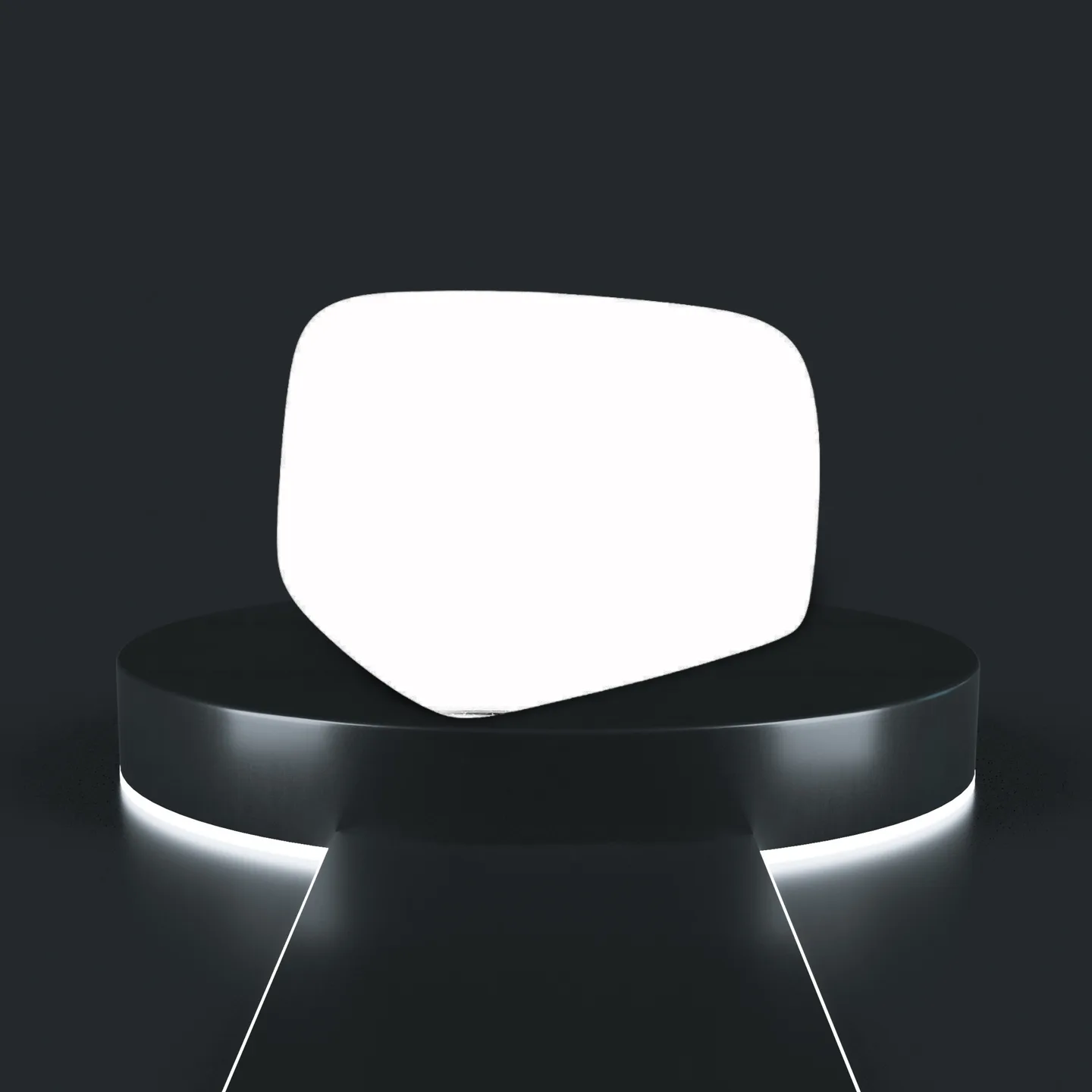 Mitsubishi L200 Right Convex Stick-on Mirror Glass (2005–2019)