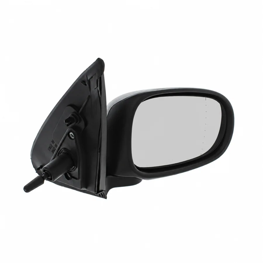 Nissan Almera Right Complete Mirror Unit, Black (2000–2006) — photograph 3