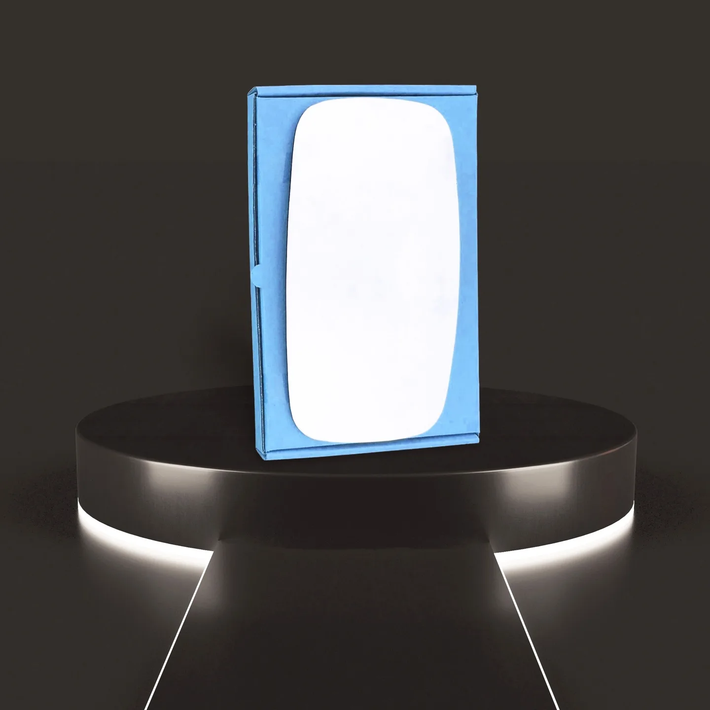 Nissan Cabstar Left Convex Stick-on Mirror Glass (2003–2018)