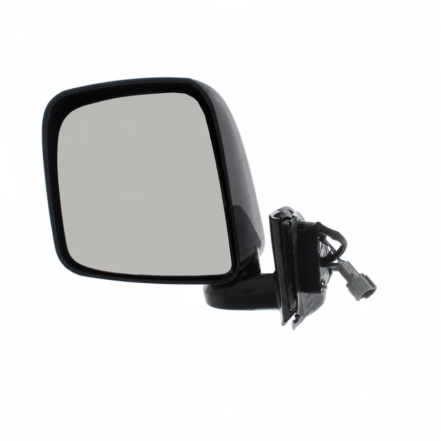 Nissan e-NV200 Left Heated Electric Complete Mirror Unit, Gloss Black (2014–2022) — photograph 2