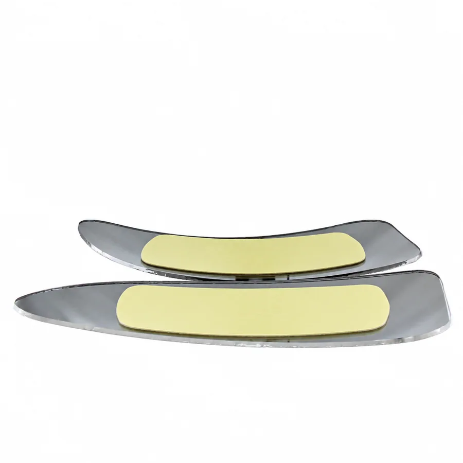 Nissan Interstar Left Convex Clip-on Mirror Glass (2022–2025) — Lower Dead Angle - To Suit Manual or Heated Mirror