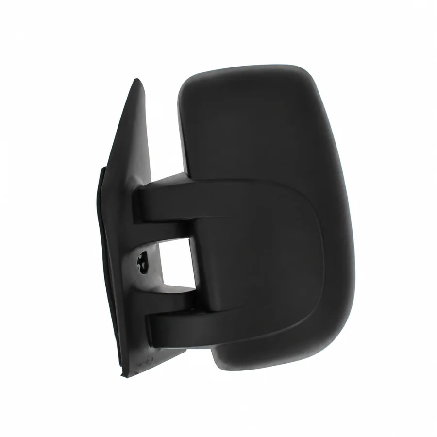 Nissan Interstar Left Complete Mirror Unit, Black (2002–2011) — photograph 2