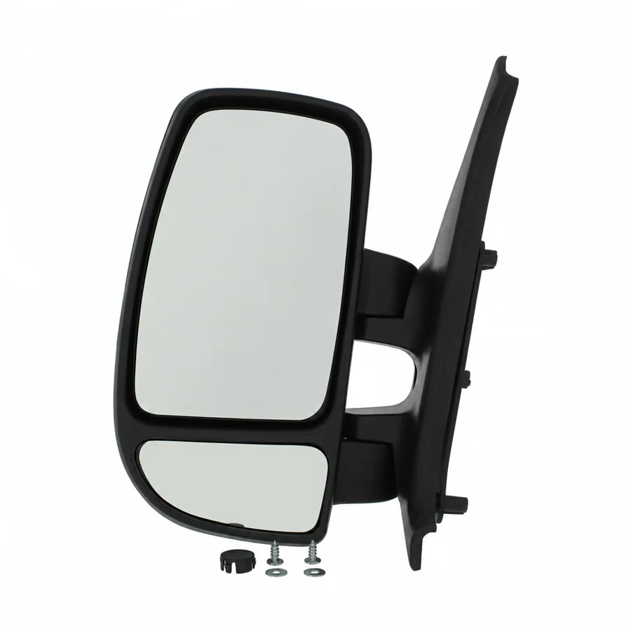Nissan Interstar Left Complete Mirror Unit, Black (2002–2011) — photograph 3