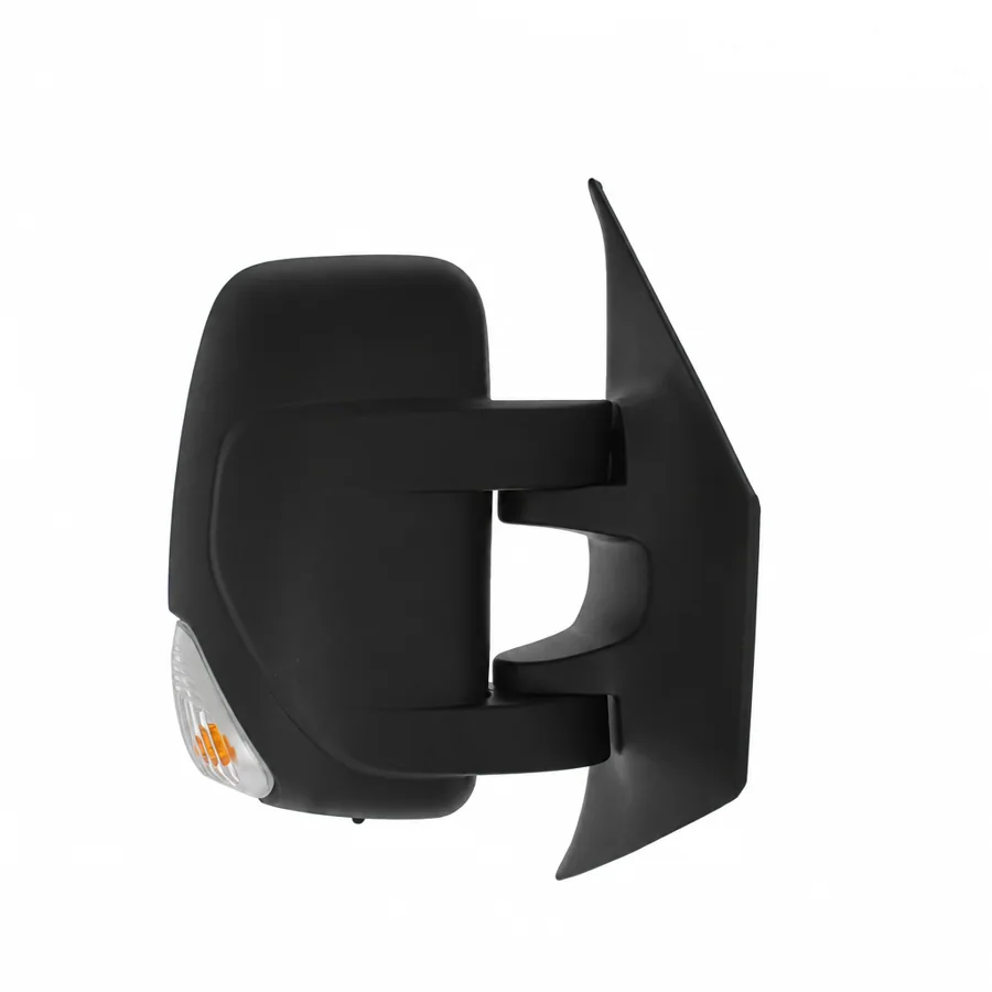 Nissan Interstar Right Heated Electric Complete Mirror Unit, Black (2022–2025) — Indicator: Yes - Amber - 16w Bulb — photograph 2