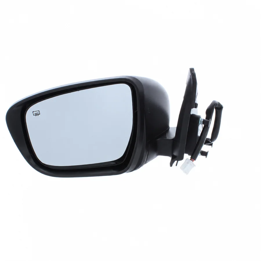 Nissan Juke Left Heated Power Folding Complete Mirror Unit, Primed (2014–2020) — photograph 2