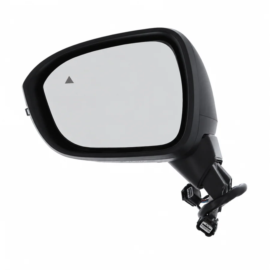 Nissan Juke Left Heated Power Folding Complete Mirror Unit, Primed (2019 onwards) — photograph 2