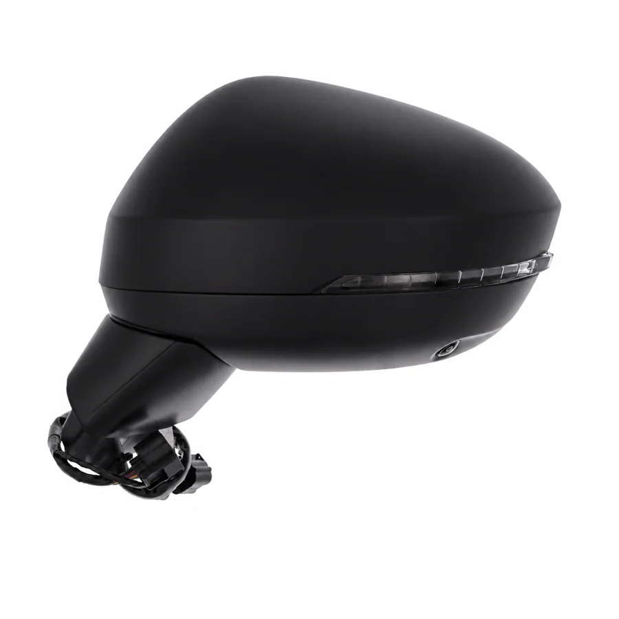 Nissan Juke Left Heated Power Folding Complete Mirror Unit, Primed (2019 onwards)