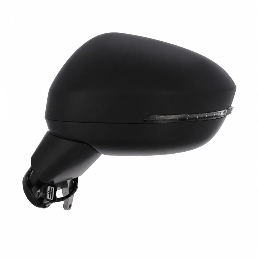 Nissan Juke Left Heated Power Folding Complete Mirror Unit, Primed (2019 onwards)