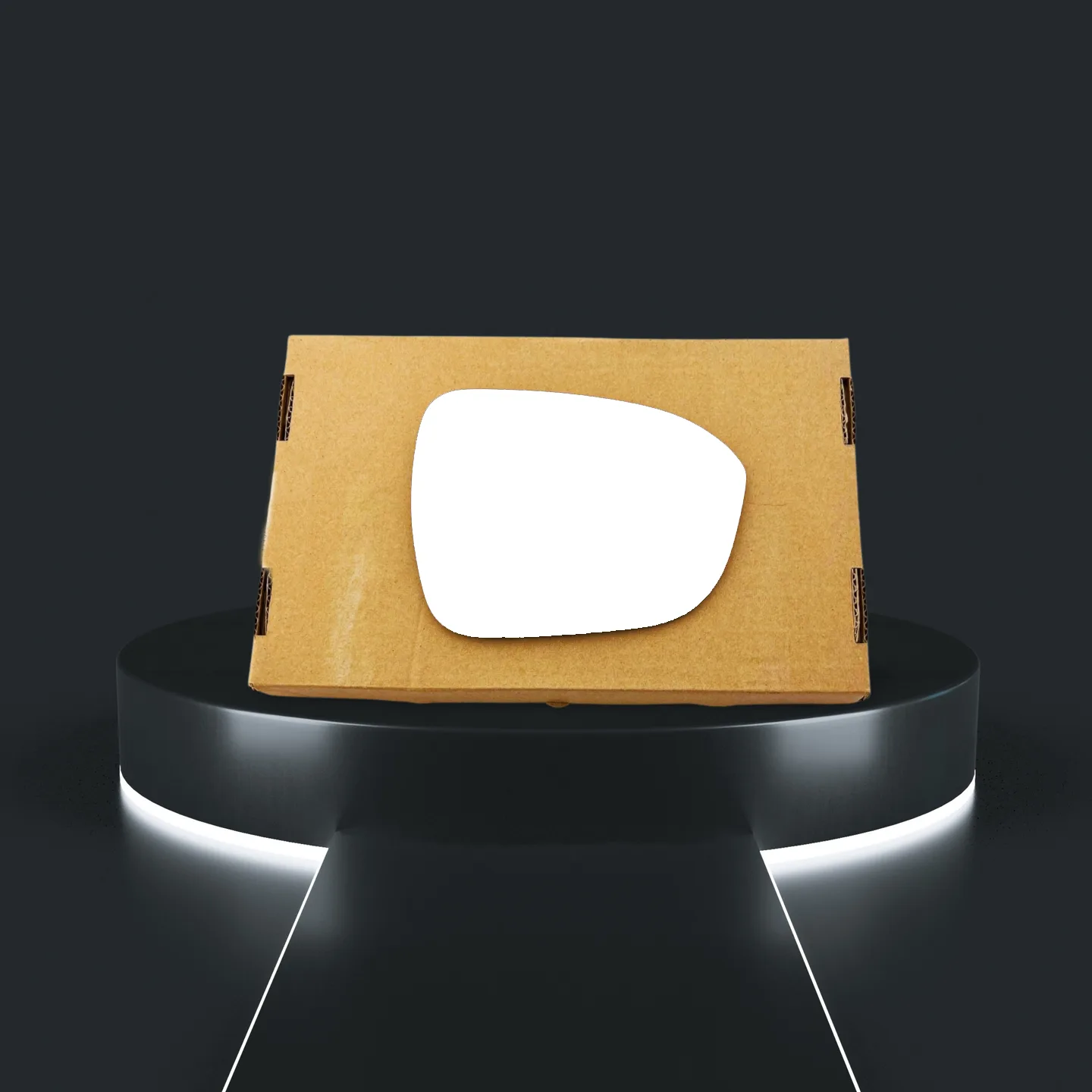Nissan Juke Right Convex Stick-on Mirror Glass (2022 onwards)