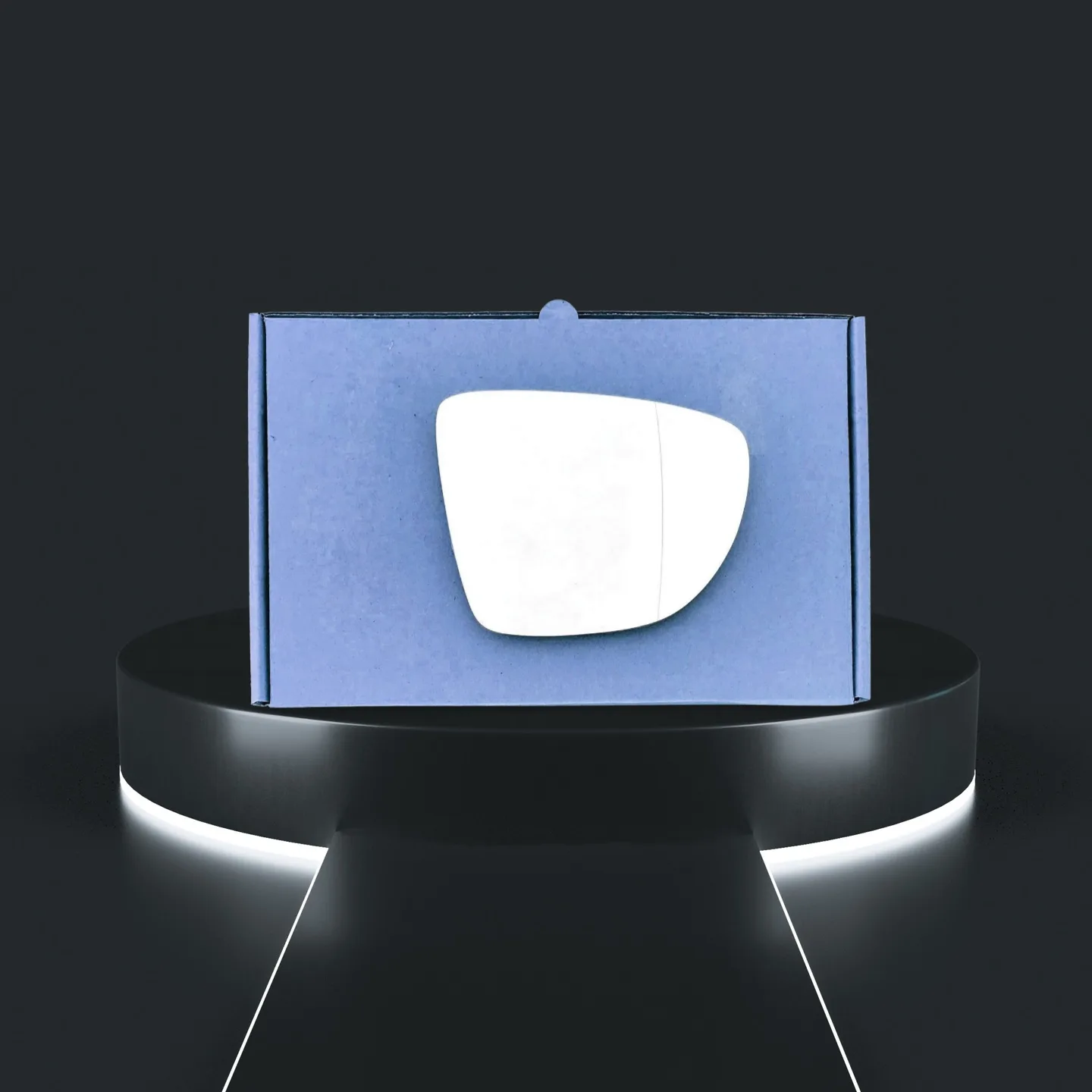 Nissan Leaf Right Wide Angle Stick-on Mirror Glass (2018–2024)