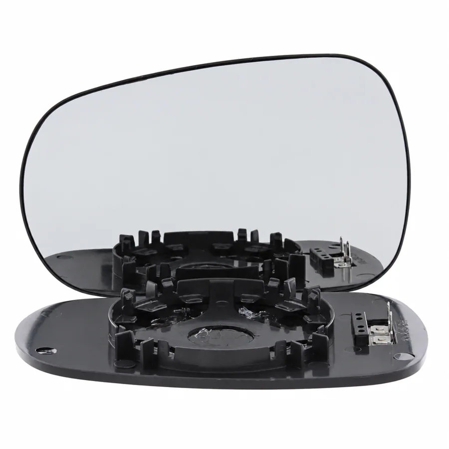 Nissan Micra Left Heated Convex Clip-on Mirror Glass (2002–2009)